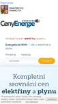 Mobile Screenshot of cenyenergie.cz